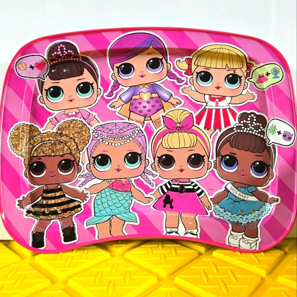 Kids Snack and Play Tray, LOL Suprise Doll 13x17 - Picture 1 of 2